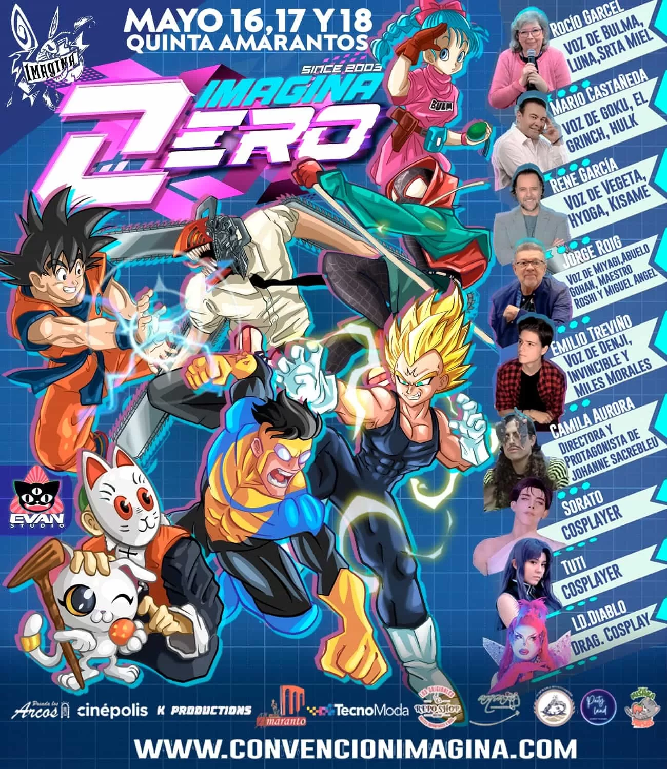 Imagina Zero 2025 Oaxaca: Programa, Invitados y Tips para la Convención de Anime