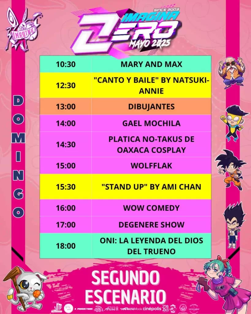 Imagina Zero 2025 Oaxaca: Programa, Invitados y Tips para la Convención de Anime